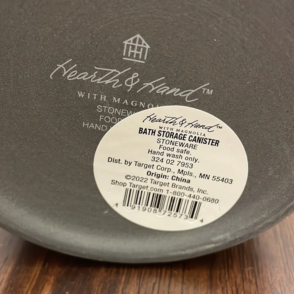 Hearth & Hand Bath Storage Canister